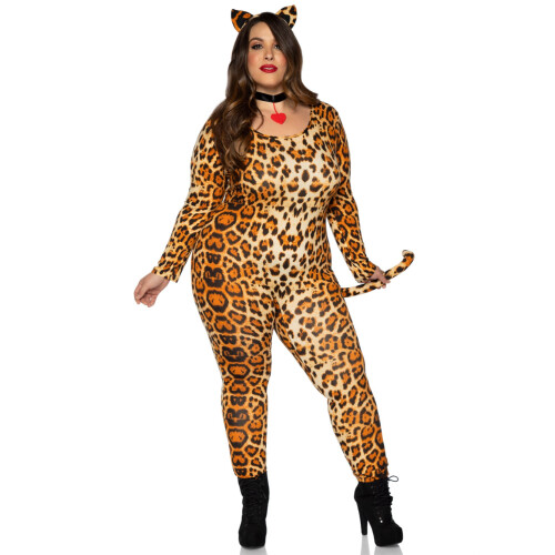3 PC Cougar inkluderer b?rstet - 3X-4X / LEOPARD
