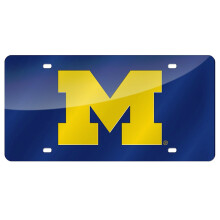 Michigan Wolverines Laser Cut nummerplade