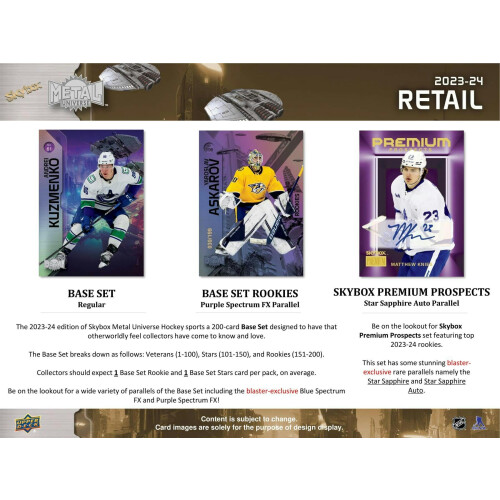 Upper Deck Skybox Metal Universe 2023-24 ???t? Blaster ???e? 1