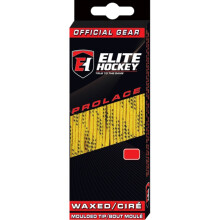 Elite Hockey Prolace viaszos jgkorongfuzok (srga 108"""")