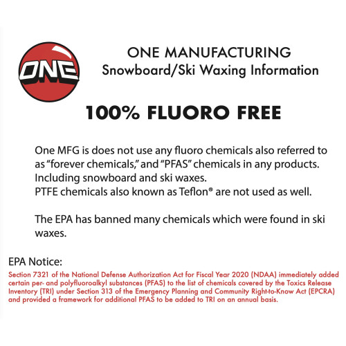 One Mfg F1 1