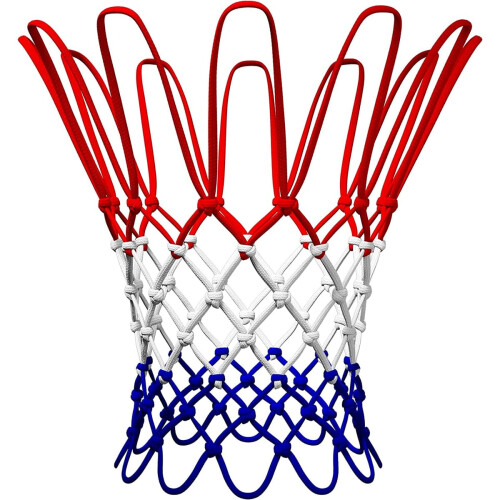 Spalding Heavy Duty Red White Blue Net