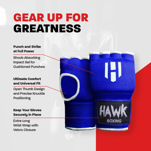 Hawk Boxing Blue/S/M 1