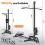 ONETWOFIT Foldable Rowing Machine & LAT Pull Down Machine 2 in 1 Multi-Function Compact Rowing Machine for Home  Low Row Cable Fitness Exercise Max 30 2
