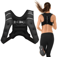 Aduro Sport Gewichtsweste, Trainingsgerät, 4 lbs/6 lbs/12 lbs/20 lbs/25 lbs, Körpergewichtsweste für Männer, Frauen und Kinder (12 Pfund (5,44 kg