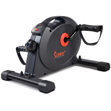Sunny Health & Fitness Under Desk Smart Mini Pedal Exerciser Dual Function Exercise Cycle Bike with Low Profile Design - SF-B023005DGY