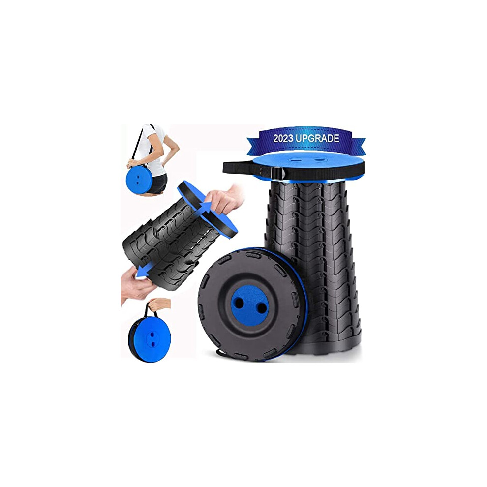 2023 Ulepszony Przenosny, Chowany Skladany Stolek Skladany Teleskopowy Skladany Stolek Kempingowy Dla Doroslych Do Wedkowania Na Swiezym Powietrz-image