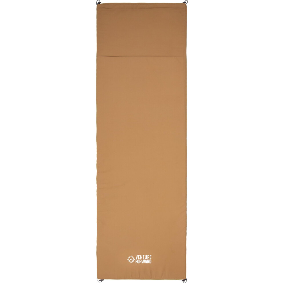 TETON Sports Adventurer Camp Pad; Sleeping Pad for Car Camping Brown Adventurer/75 x 24 x 2