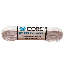 Derby Laces CORE keskeny, 6 mm-es viaszos csipke mukorcsolyhoz grkorcsolya csizmhoz s norml cipohz (fehr 84 hvelyk / 213 cm)
