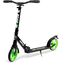 Hurtle Renegade Kick Scooters for Kids Teenagers Adults- 2 Wheel Kids Scooter with Adjustable T-Bar Handlebar - Alloy Anti-Slip Deck - Portable Foldin