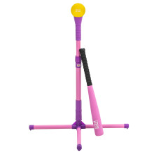 Franklin Sports USA Softball Xt Kids Baseball Softball Batting Tee Set - Komplet batting tee skum flagermus skum baseball sæt - Justerbar bærba