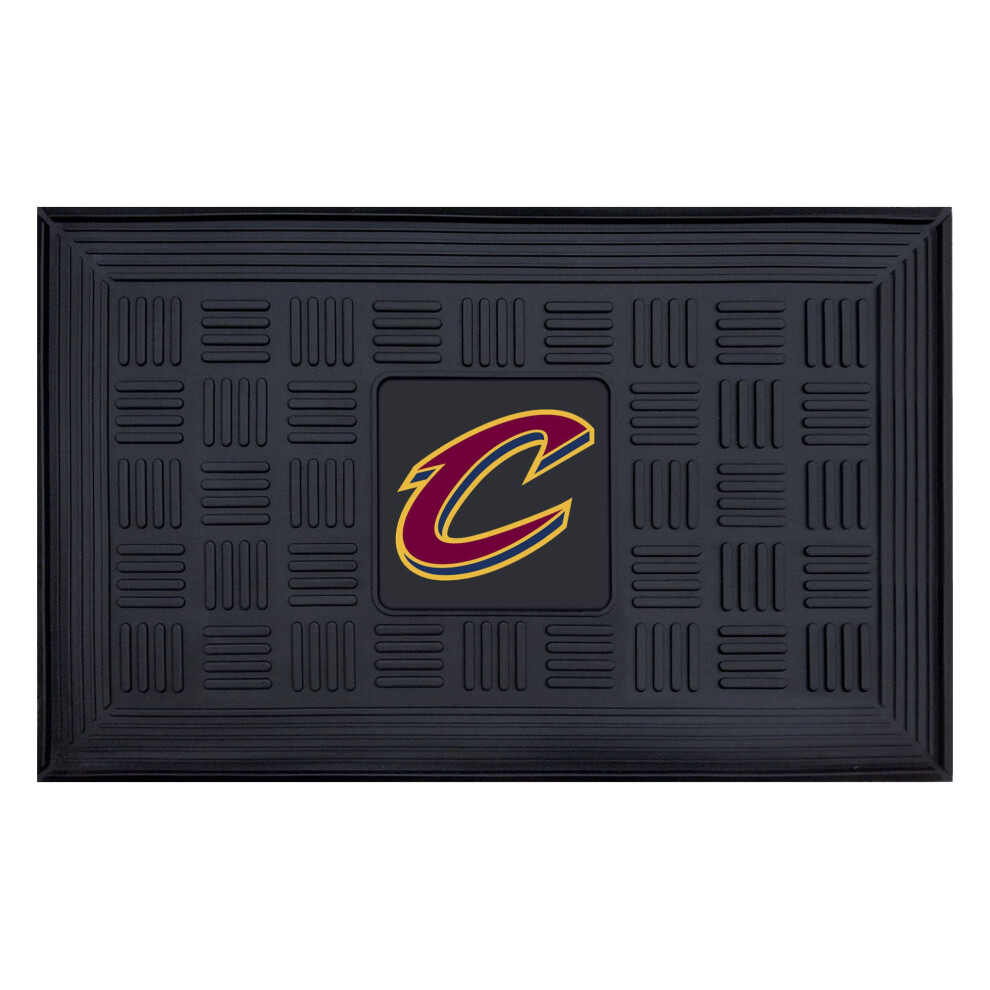 Tapis de porte m   daillon pour voiture des Cleveland Cavaliers, NBA, 49,5 x 80 cm