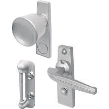 Prime-Line K 5170 Tulip Knob Latch Set Chocolate Brown (Single Pack)