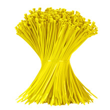 Armpow 12-Zoll-Kabelbinder, gelb, 1000 Stck, 22,7 kg  robuste, zugfeste Nylon-PA66-UV-bestndige Kabelbinder fr den Innen- und Auenbereich  idea