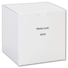 Master Lock 647d 1-1/4 """" Sort bagagelås