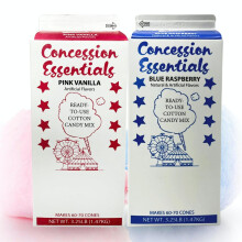 Concessions Essentials - CE Floss Sugar -2pk Candy Floss Sugar 2 Pack (Pink Vanilje og Bl? Hindb?r)