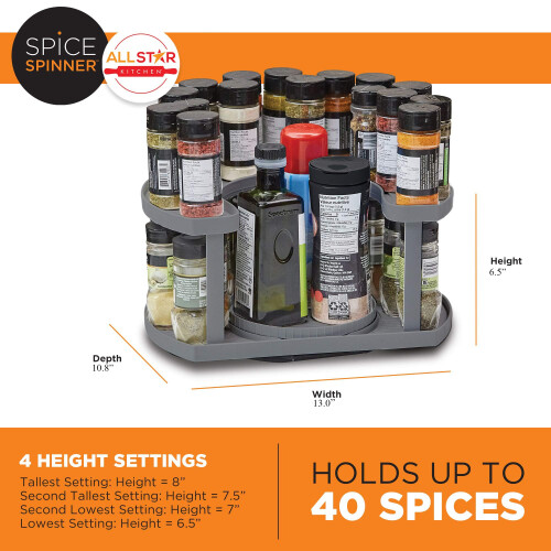 AllStar Innovations Spice Spinner Organisateur et support d'pices  bila 1