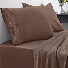 Queen Size Bed Sheets - Breathable Luxury Sheets with Full Elastic & Secure Corner Straps Built In - 1800 Supreme Collection Extra Soft Deep Pocket Be