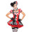 3PC.Harlequin Clown seler 1