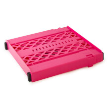 It's Academic LockerMate Adjust-A-Shelf Locker Shelf Easy to Use Extends to Fit Your Locker Pink
