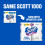 Scott 1000 Sheets Per Roll Toilet Paper 4 Rolls Bath Tissue 3