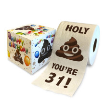 Impreso TP Holy You Usted 31 Cumpleaos Regalos de papel higinico - 31 cumpleaos Regalo de cumpleaos de cumpleaos Dibujos higinicos Regalos