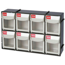 Shuter 1010017 Bins Flip Outs 8 Compartment