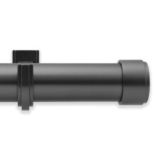BlastHome Luxury Bastone per Tende 3 ft - Diametro 1 1/4" - Supporti e Cappucci Premium - Bastoni Non Regolabili