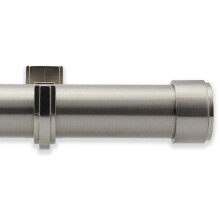 BlastHome Luxury 3 ft Bastone per Tende Personalizzato - 1 1/4" Diametro Grande - Supporti e Termini Premium