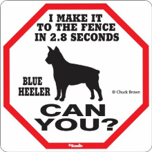 REGISTR CIA Blue Heeler 2,8 sek nd Sign