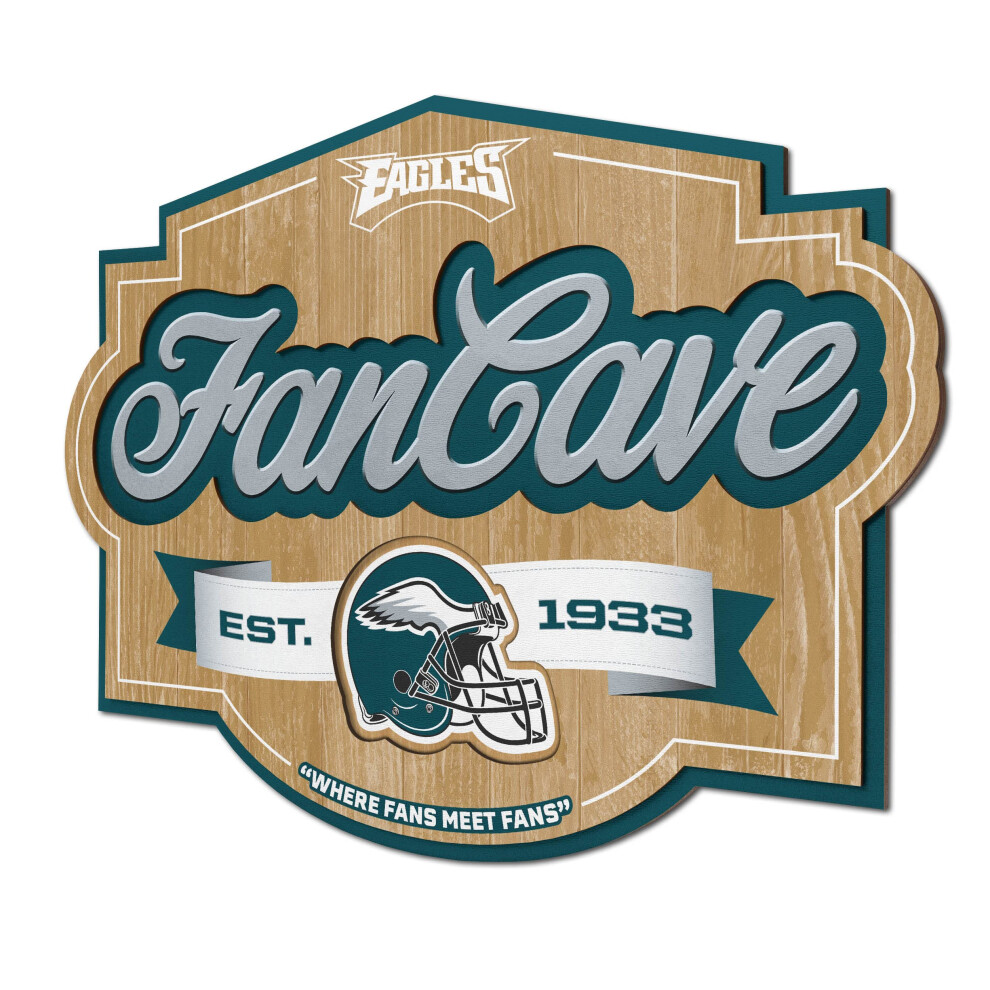 Youthefan Nfl Philadelphia Eagles Fan Cave Sign