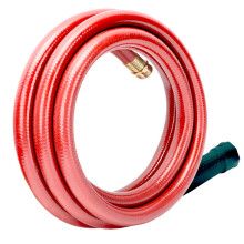 Solution4Patio tuin korte slang 3/4 inch x 10 ft. mannelijke/vrouwelijke invoerslang geen lekkage hoge waterdruk massief messing fitting voor wateron