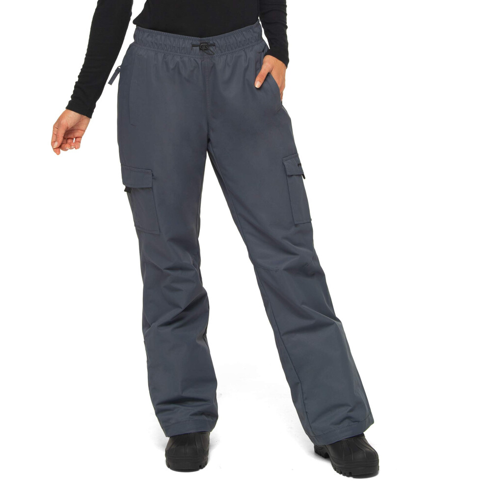Pantalon de ski cargo doubl    polaire Arctix Lumi pour femme, mod   le Steel 3X Short