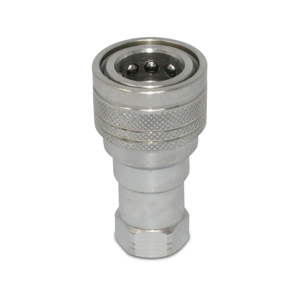 Kubota 7J417-66320 Replacement Female Hydraulic Quick Coupler 3/8 Npt 765552696247