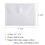 GeorgeBaker 10 Packs Small Plastic Envelope with Hook & Loop Closure  Poly Envelope for Coupon Receipt Cards 5 1/2 x 7 1/2 3