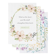 DaySpring - Sympathy - King James Version - 4 Designsortiment med Skriften - 12 Sympathy-kort og -kuverter (60938)