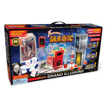 Fantasma Deluxe Grand Illusions Magic con ms de 200 trucos para aprender (78eud) - Gran valor Magic Kit para nios y nias de 7 aos o ms.