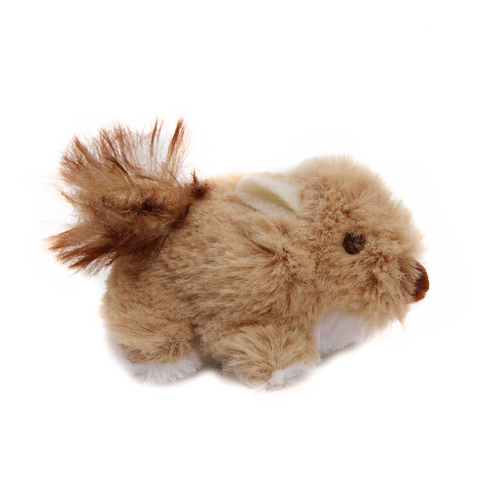 PLAY-N-SQUEAK OurPets PlayNSqueak Backyard Cat Toy Squeaking Squirrel All Breed Sizes