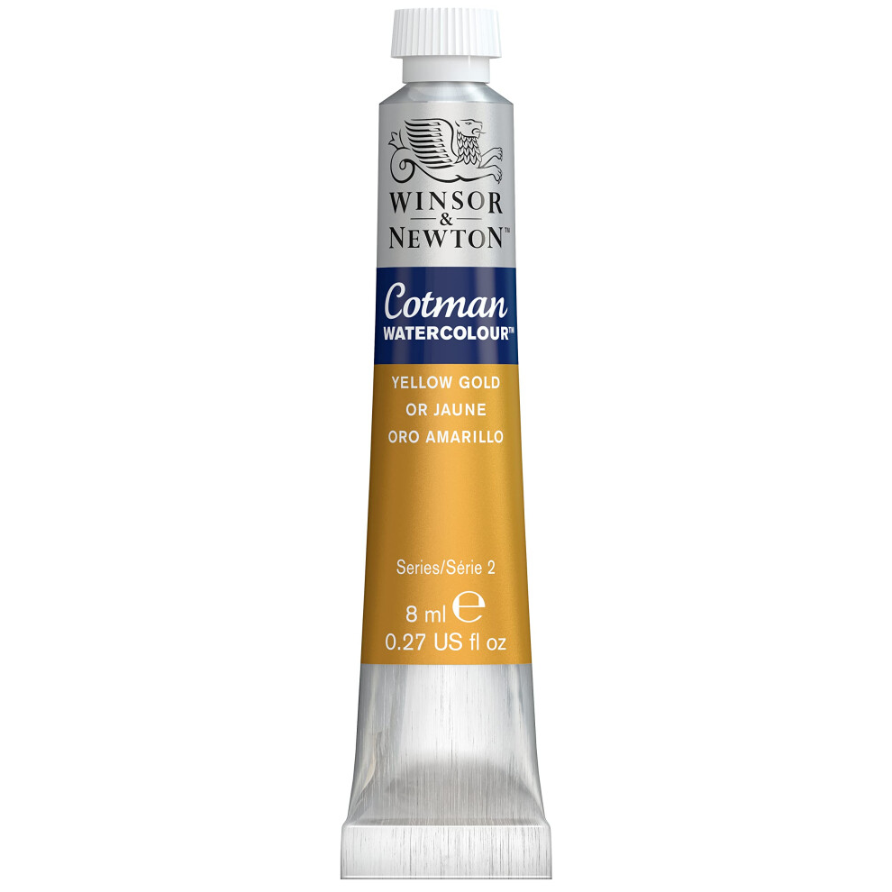 Winsor & Newton Cotman Aquarelverf 8 Ml (0,27 Oz) Geelgoud-image