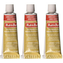 Rub 'n Buff The Original Wax Metallic Finish Gr?sk guld [PAKKE MED 3]