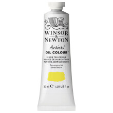 Winsor & Newton Artists' Oil Color 37 ml (1,25 oz) Tube Citroengeel Hue