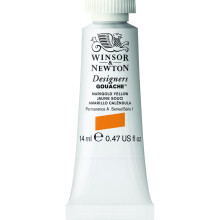 Winsor & Newton Designer's Gouache 14 ml (0,47 oz) tube Marigold Yellow