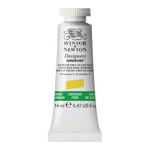 Winsor & Newton Designer's Gouache tubetto da 14 ml (0,47 oz) Giallo pallido senza cadmio