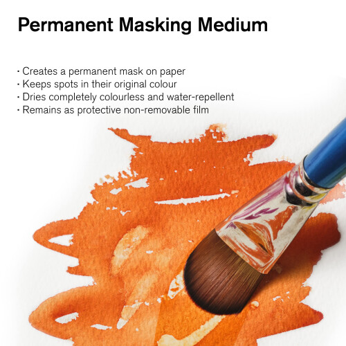 Winsor & Newton Watercolour Medium Permanent Masking Medium 75 ml (2,5 unssia) pullo 1
