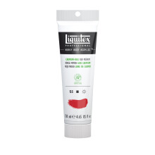 Liquitex Professional Heavy Body Acrylic Paint 4.65-oz (138ml) Tube Cadmium Free Red Medium