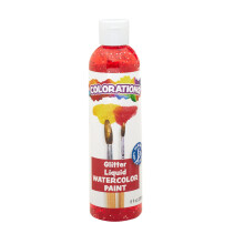 Frger Flytande Glitter Akvarellfrg 8 fl oz Rd Giftfri Mlning Barn Hantverk Hobby Kul Vattenfrgaffischer Coola effekter Mngsidig present
