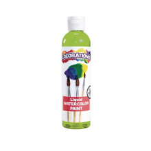 Frger Flytande akvarellfrg 8 fl oz Lilac Giftfri Mlning Barn Hantverk Hobby Roligt Vattenfrgaffischer Coola effekter Mngsidig present Lime