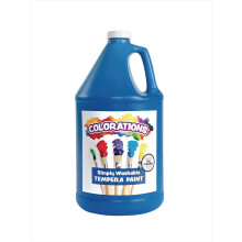 Frger Parabenfri Tvttbar Tempera Paint fr barn - 1 gallon Value Storlek Vibrant Blue. Giftfritt och tillverkat i USA