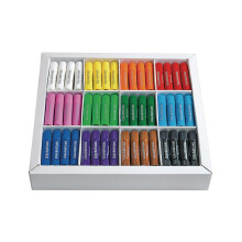 Colorations Tempera-Farbstifte, 144 St   ck, 12 Farben, ungiftig, sauberer Kunstbedarf f   r Kinder, Gro   packung f   r das Klassenzimmer