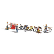 Cykelkammerater og sodamaskine (9pcs) o skala